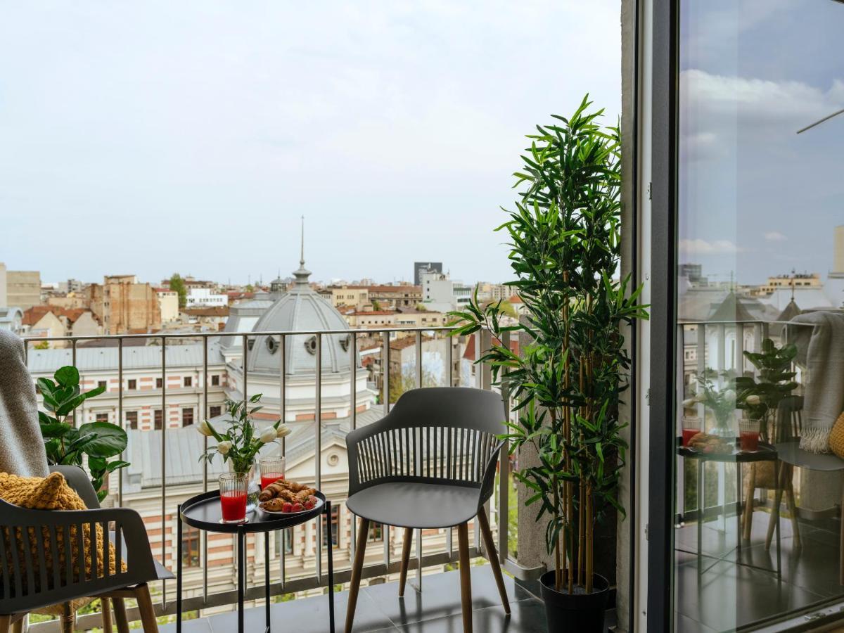 Sunny 2Br Flat - Top Location - Amazing Balcony 부쿠레슈티 외부 사진