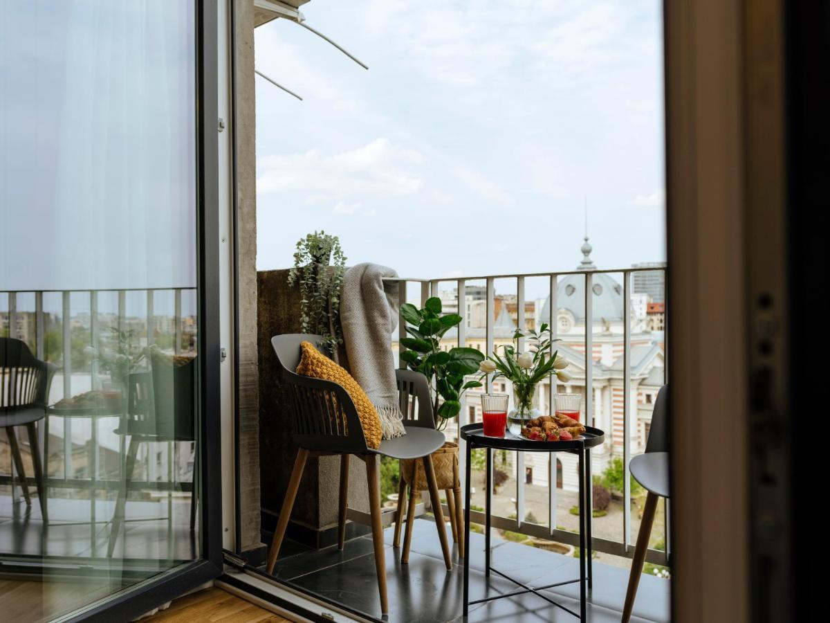 Sunny 2Br Flat - Top Location - Amazing Balcony 부쿠레슈티 외부 사진