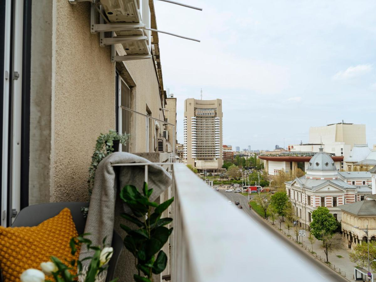 Sunny 2Br Flat - Top Location - Amazing Balcony 부쿠레슈티 외부 사진